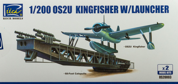 Riich 1/200 OS2U Kingfisher with Launcher