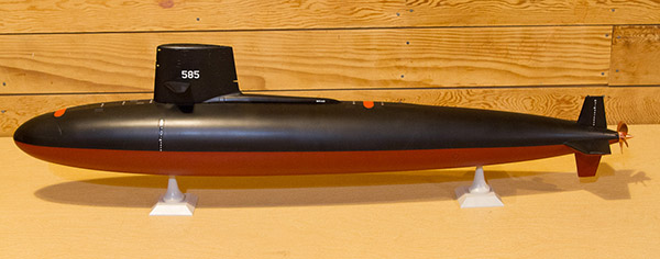 Moebius Models 1/72 USS Skipjack