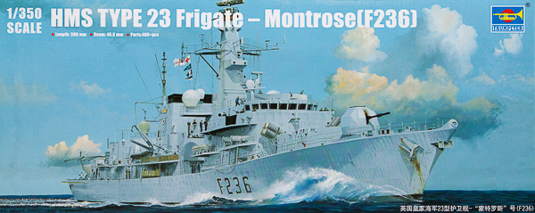 Trumpeter 1/350 HMS Type 23 Frigate – Montrose F236