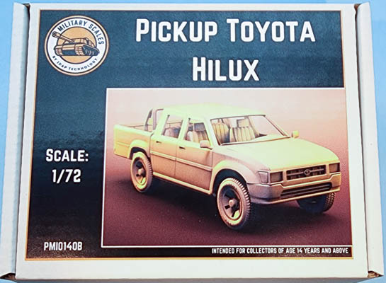Military Scales 1/72 Pickup Toyota Hilux