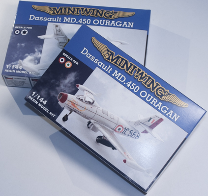 Miniwing 1/144 Dassault MD.450 Ouragan
