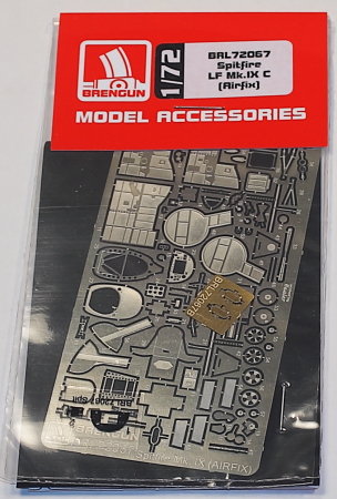 Brengun 1/72 Airfix Spitfire Mk.IX Photoetch