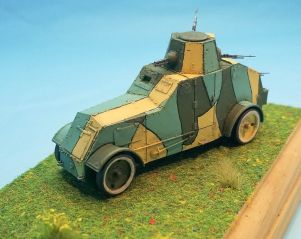 F&A Miniatures 1/72 Polish Armoured Car WZ.29