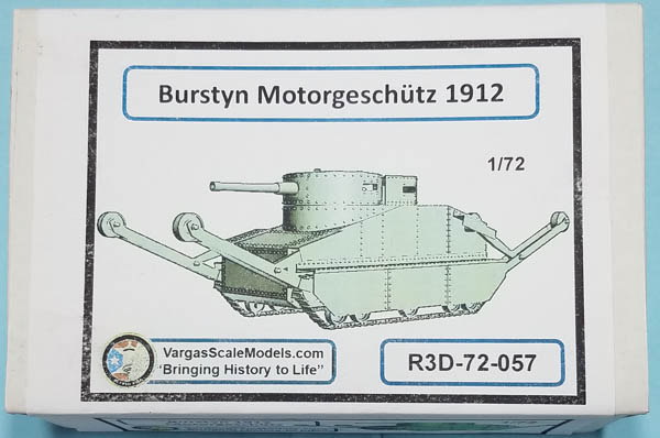 Vargas Scale Models 1/72 Burstyn Motorgeschütz 1912